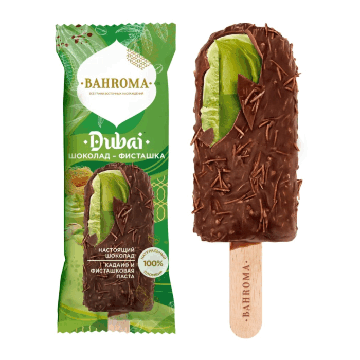Bahroma эск дубайский шок- фисташка 90 г