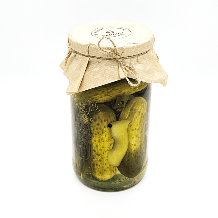 Маринованные огурцы 1.5 л