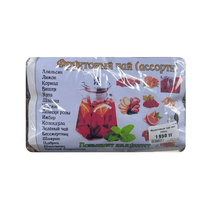 Фруктовый чай зел 250гр