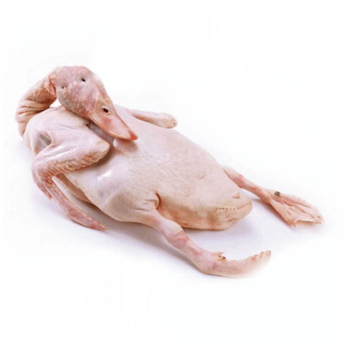 Утка тушка вес