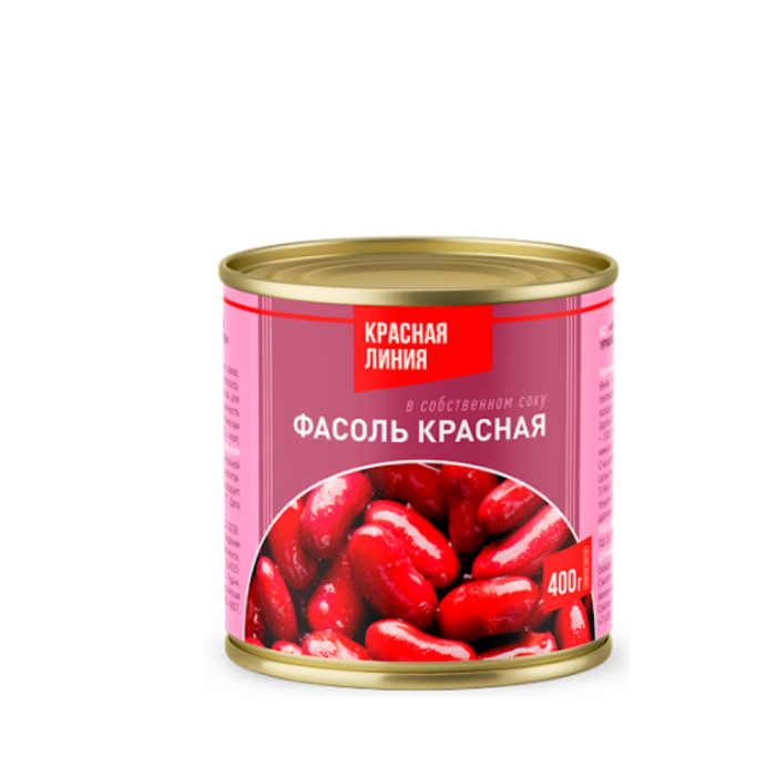 Б/О фасоль кр.натур 300г**