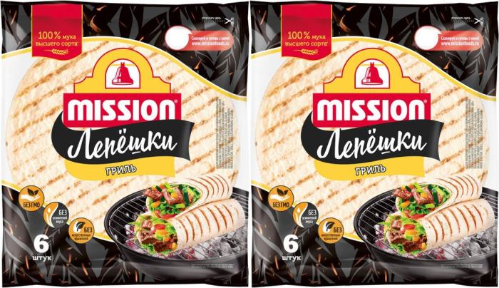 Тортилья MISSION GRILL (6 шт)^