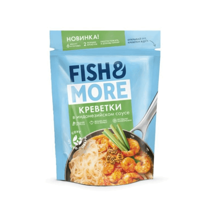 Креветка С/М в соусе Индонезийский 0,4кг