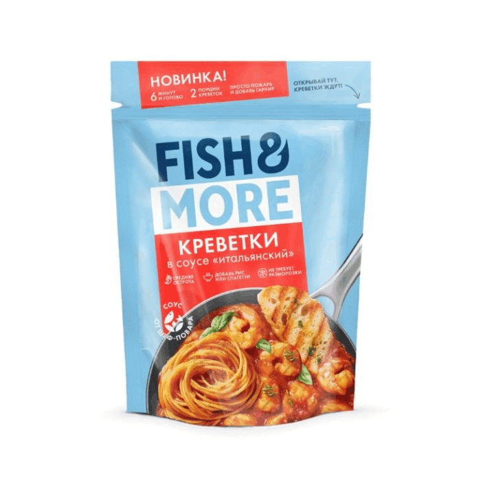 Креветка С/М в соусе Итальянский 0,4кг