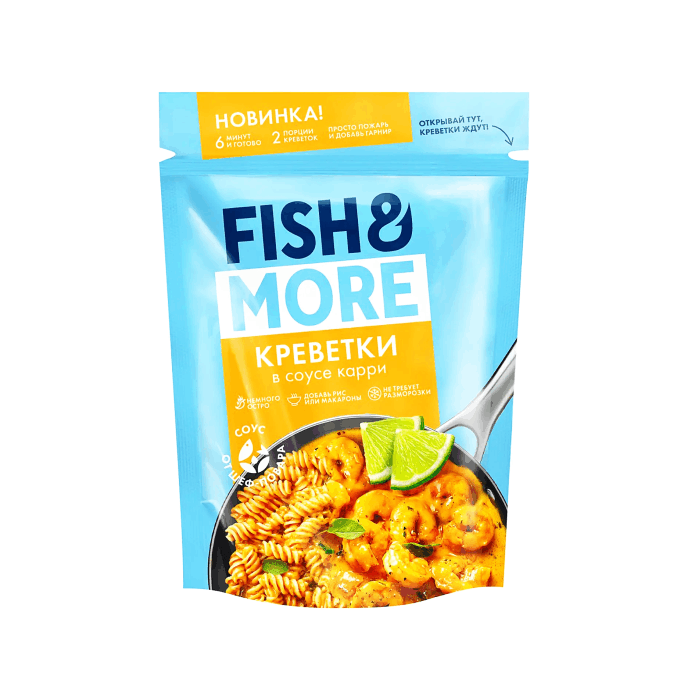 Креветка С/М в соусе Карри 0,4кг