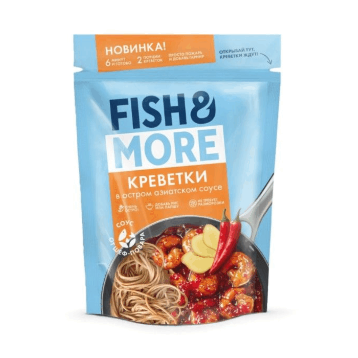 Креветка С/М в соусе Острый азиатский 0,4кг